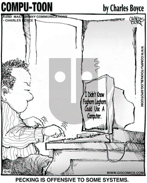 Compu-toon on Tuesday December 10, 2013 Comic Strip
