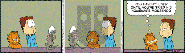 Garfield on Wednesday December 20, 2017 Comic Strip