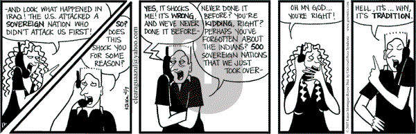 Clear Blue Water on Wednesday February 7, 2007 Comic Strip