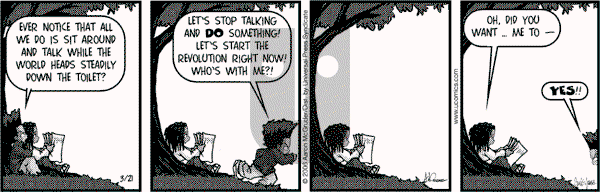 The Boondocks on Tuesday October 22, 2013 Comic Strip