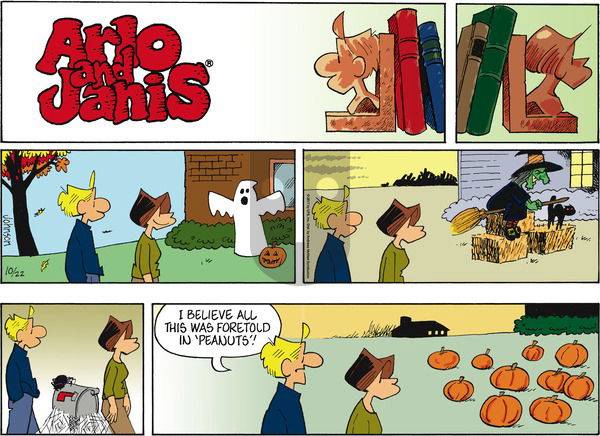Arlo and Janis on Sunday October 22, 2017 Comic Strip