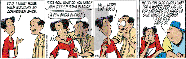 Baldo on Saturday November 18, 2000 Comic Strip
