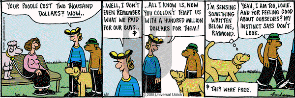 Overboard on Monday June 15, 2015 Comic Strip