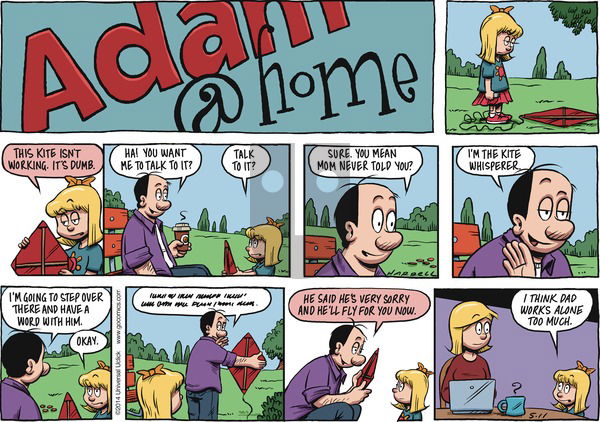 Adam@Home on Sunday May 11, 2014 Comic Strip