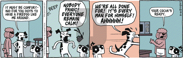 Pooch Cafe on Wednesday February 10, 2016 Comic Strip