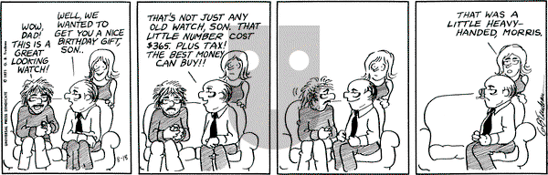 Doonesbury on Wednesday August 18, 1971 Comic Strip