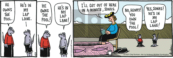 Overboard on Saturday June 19, 2021 Comic Strip
