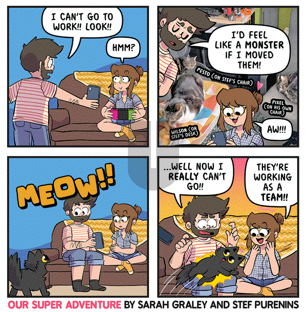 Our Super Adventure on Monday August 12, 2024 Comic Strip