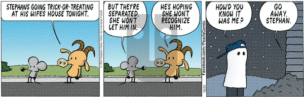 Pearls Before Swine on Friday October 31, 2014 Comic Strip
