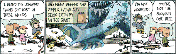 Wallace the Brave on Friday January 31, 2020 Comic Strip