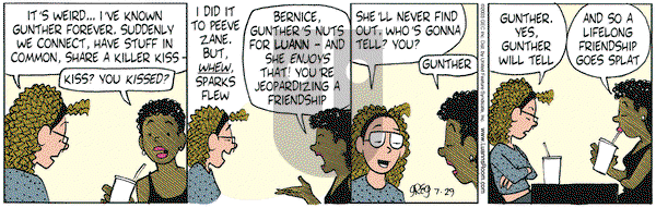 Luann on Tuesday July 29, 2003 Comic Strip