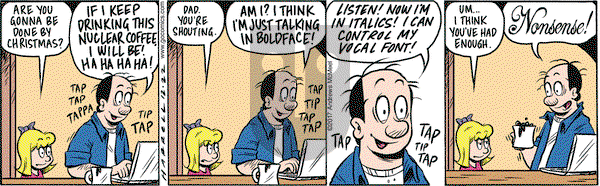 Adam@Home on Friday December 22, 2017 Comic Strip