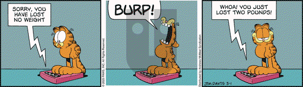 Garfield on Saturday March 1, 2025 Comic Strip