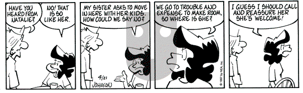 Arlo and Janis on Monday April 21, 1997 Comic Strip