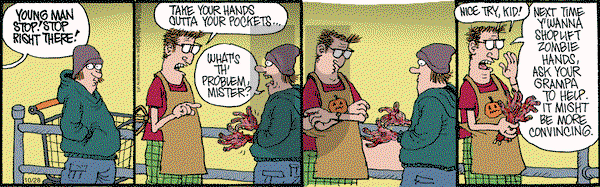 Monty on Friday October 28, 2016 Comic Strip