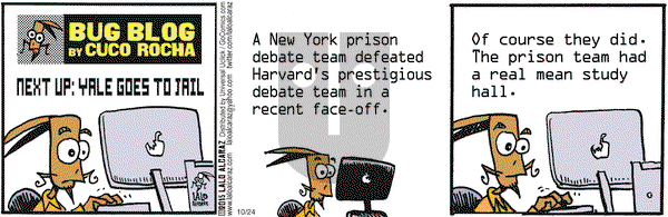 La Cucaracha on Saturday October 24, 2015 Comic Strip