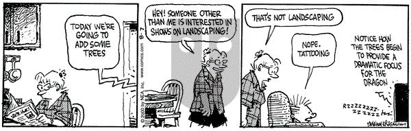 Betty on Monday August 7, 2000 Comic Strip