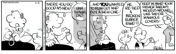 Drabble on Thursday November 2, 2006 Comic Strip