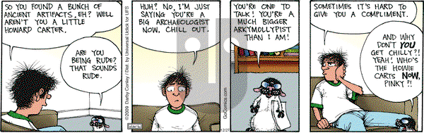 Get Fuzzy on Tuesday December 27, 2011 Comic Strip