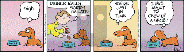 Drabble - Monday March 1, 2021 Comic Strip