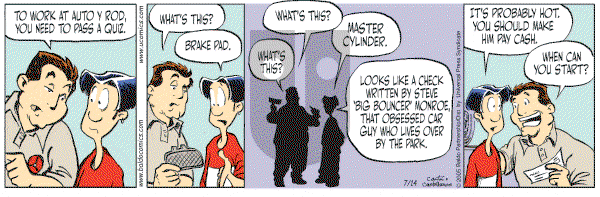 Baldo - Thursday July 14, 2005 Comic Strip
