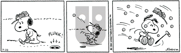 Peanuts on Friday July 22, 1994 Comic Strip