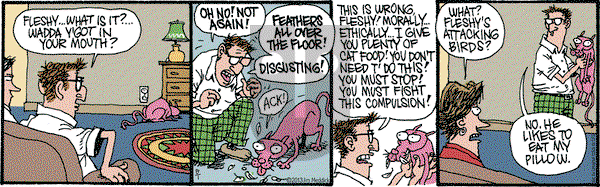 Monty on Thursday August 1, 2013 Comic Strip