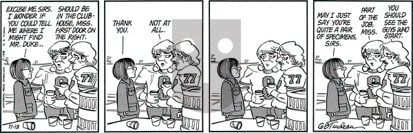Doonesbury on Monday November 13, 1978 Comic Strip