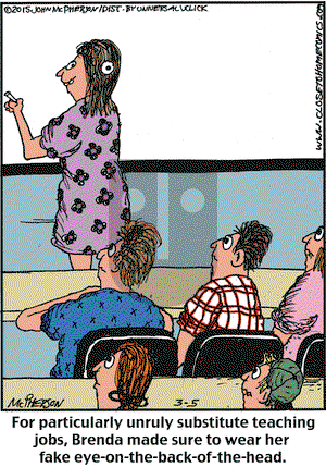 Close to Home on Thursday March 5, 2015 Comic Strip