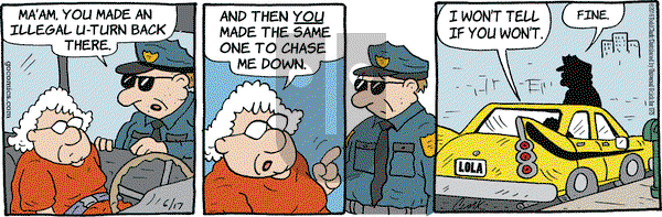 Lola on Friday June 17, 2016 Comic Strip