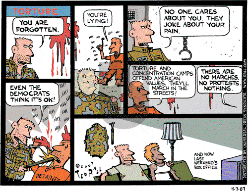 Ted Rall on Thursday June 28, 2007 Comic Strip