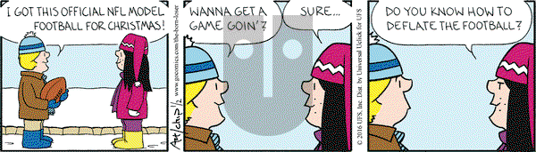 The Born Loser on Saturday January 2, 2016 Comic Strip
