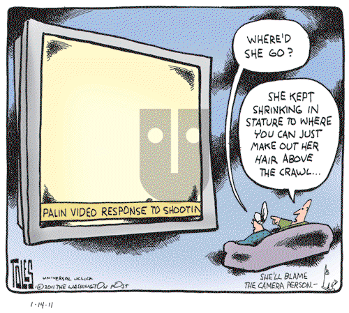 Tom Toles - Friday January 14, 2011 Comic Strip