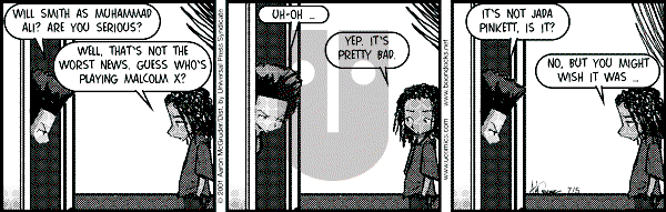 The Boondocks on Thursday February 5, 2009 Comic Strip