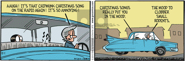 Grand Avenue on Saturday December 1, 2012 Comic Strip