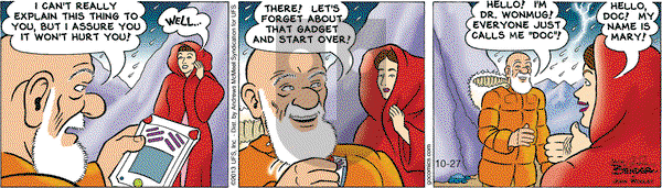 Alley Oop on Saturday October 27, 2018 Comic Strip