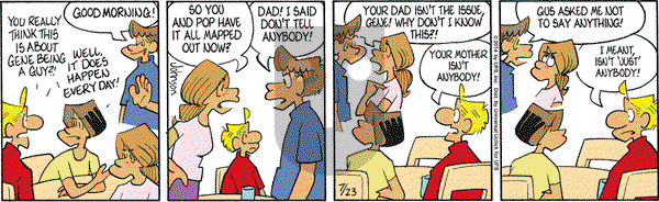 Arlo and Janis - Wednesday July 23, 2014 Comic Strip