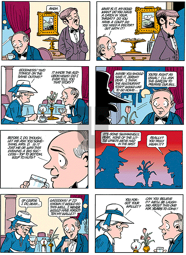 Doonesbury on Sunday December 17, 1995 Comic Strip