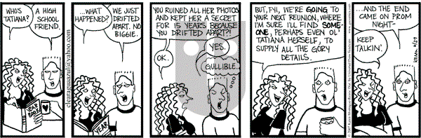 Clear Blue Water on Wednesday June 27, 2007 Comic Strip