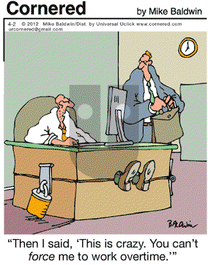 Cornered on Monday April 2, 2012 Comic Strip