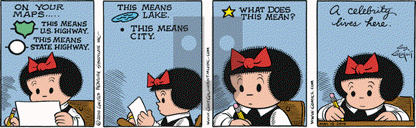 Nancy on Monday May 10, 2010 Comic Strip
