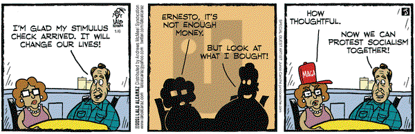 La Cucaracha on Wednesday January 6, 2021 Comic Strip
