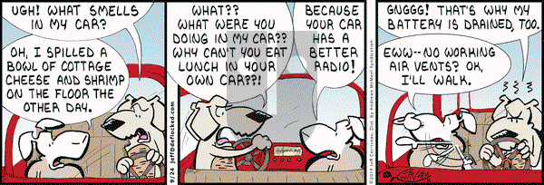 DeFlocked on Tuesday September 24, 2019 Comic Strip