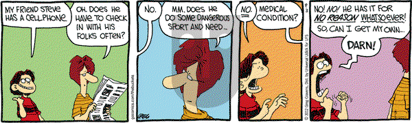 The Buckets on Friday August 3, 2012 Comic Strip