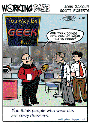 Working Daze on Tuesday February 10, 2009 Comic Strip
