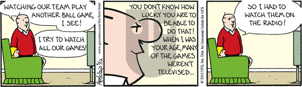 The Born Loser on Saturday May 12, 2012 Comic Strip