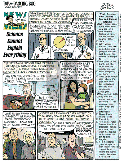 Tom the Dancing Bug on Monday December 25, 2017 Comic Strip