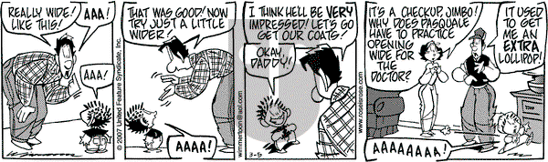 Rose is Rose on Monday March 5, 2007 Comic Strip