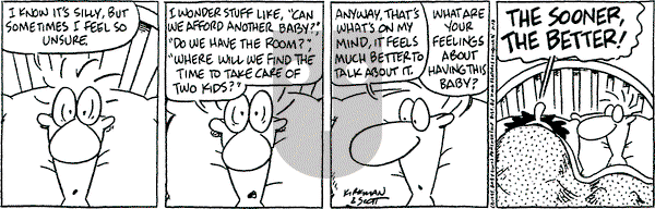 Baby Blues on Wednesday January 18, 1995 Comic Strip