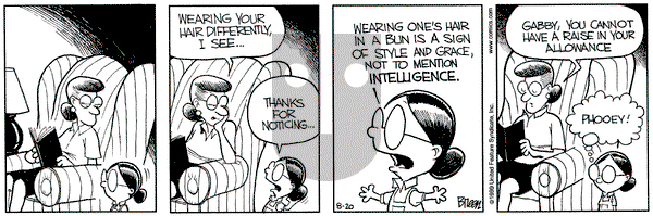 Grand Avenue on Friday August 20, 1999 Comic Strip